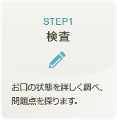 Step 1 検査
